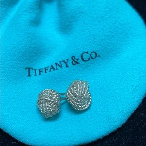 Tiffany twist knot earrings